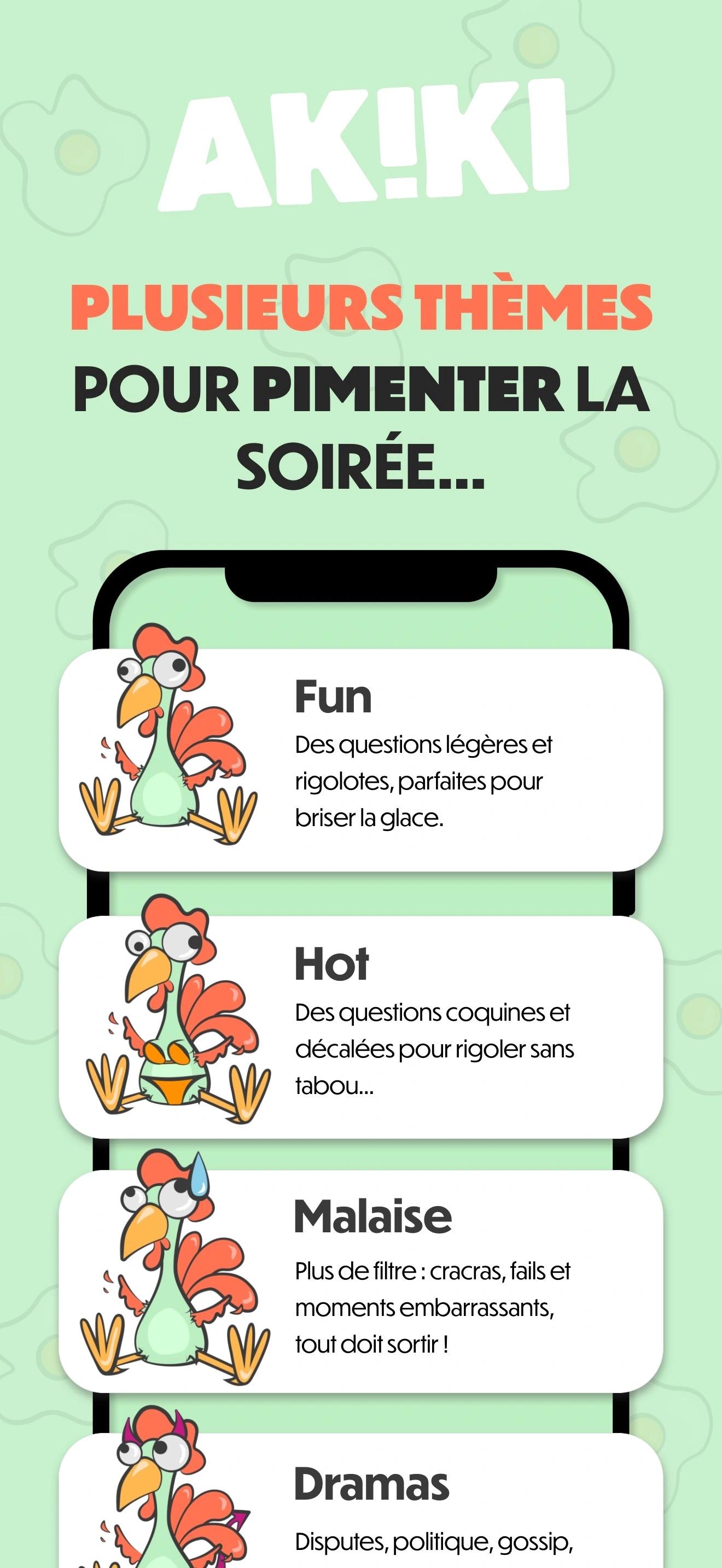 application mobile AKIKI screenshot application mobile AKIKI