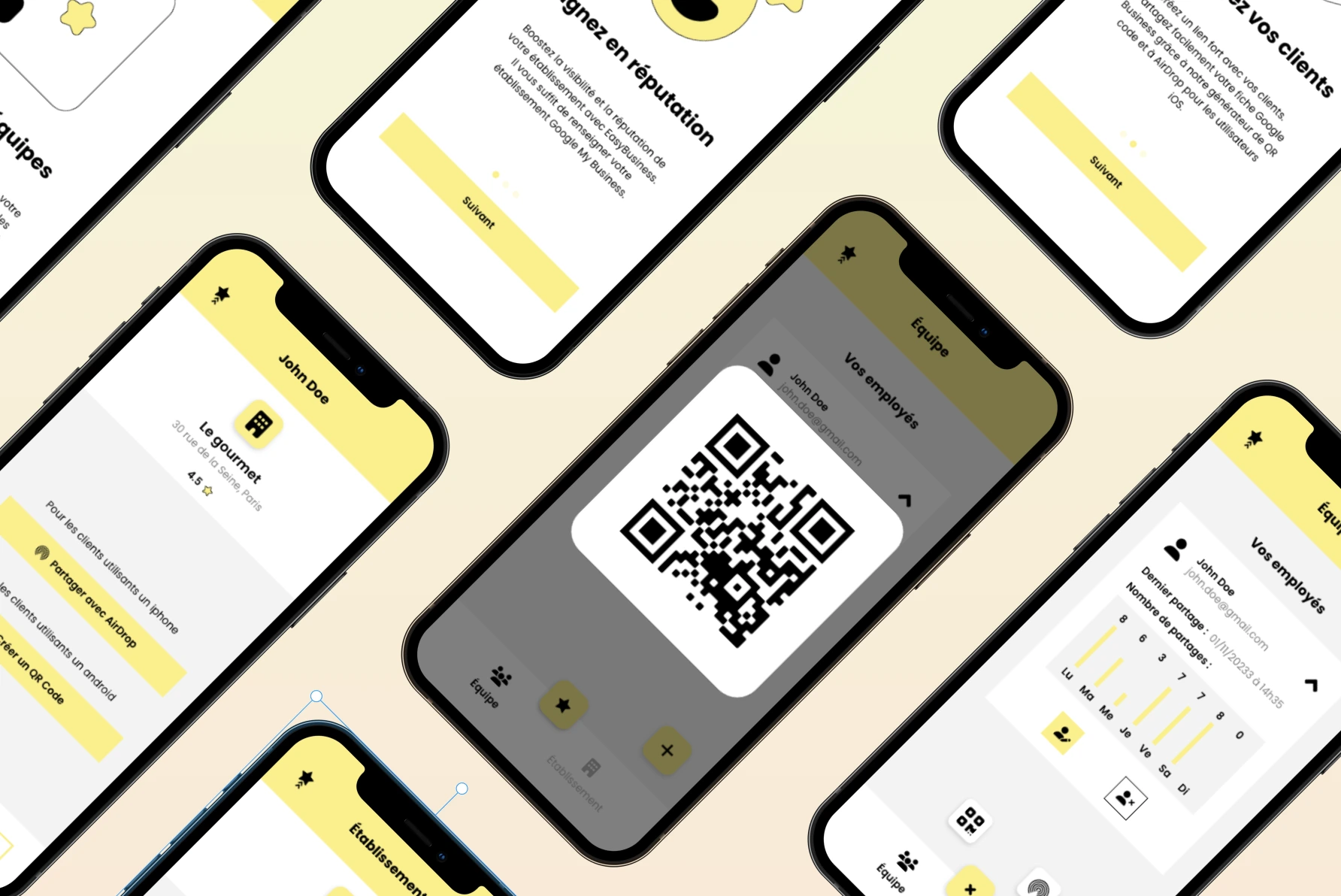 EasyReview mobile EasyReview web