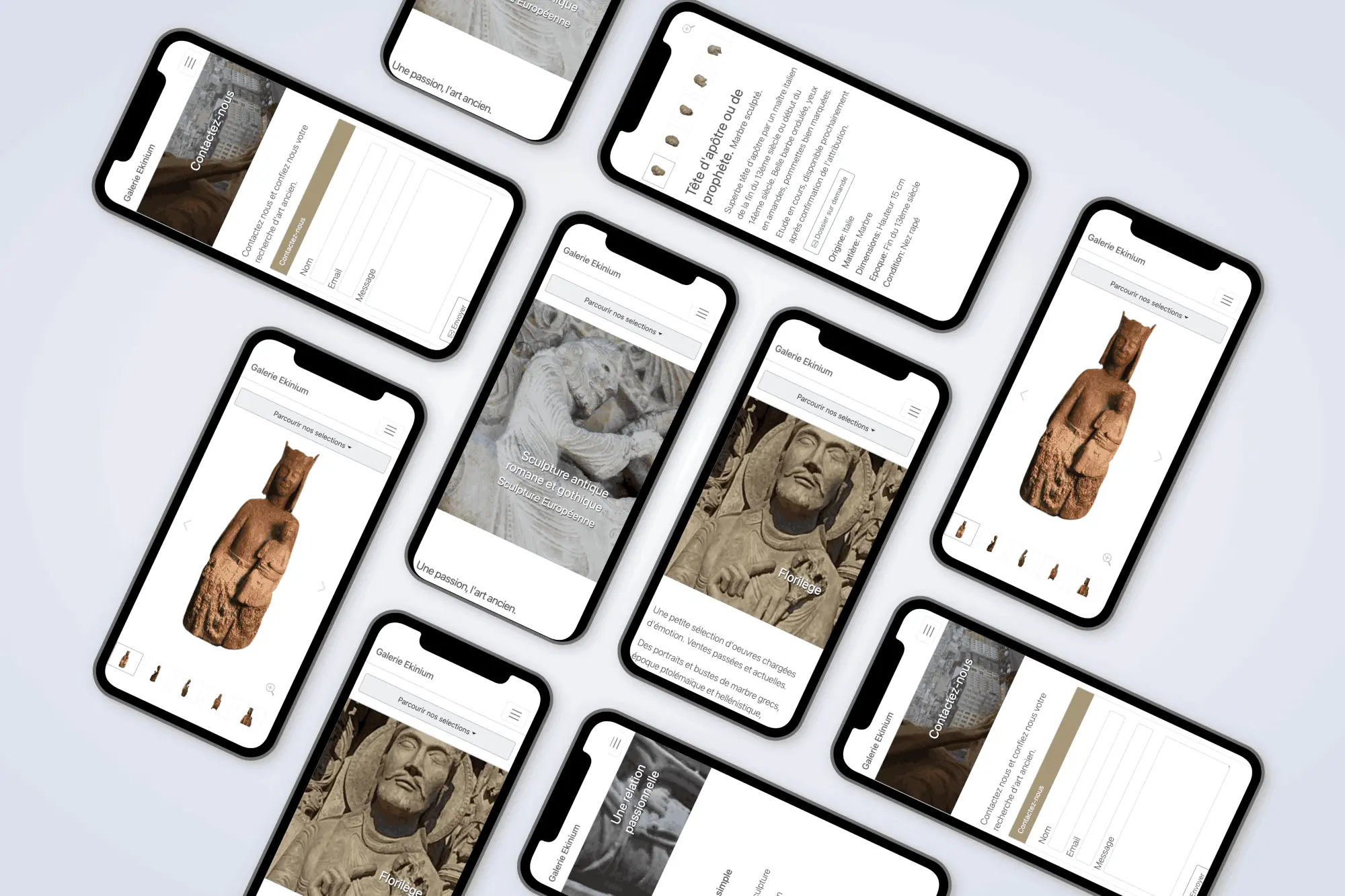 Ekinium mobile Ekinium web